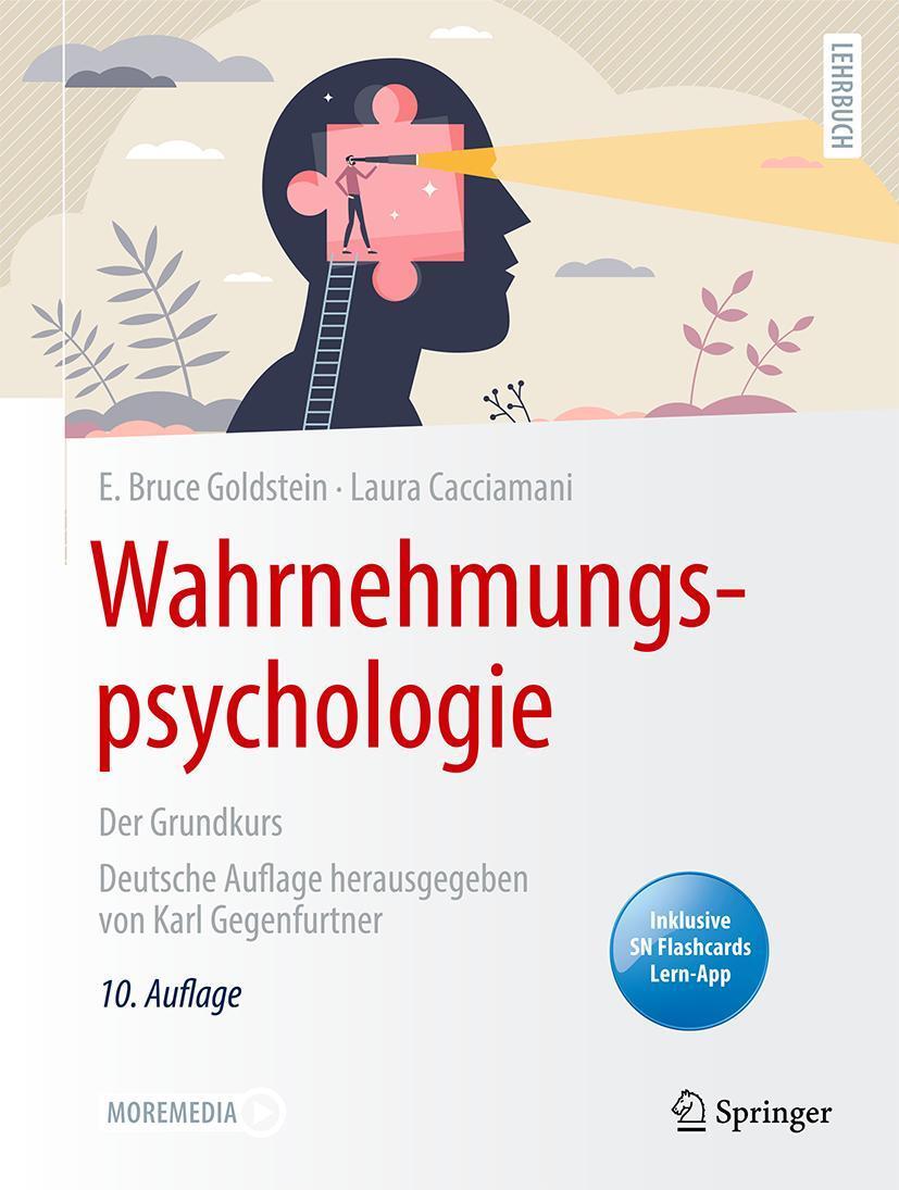 Cover: 9783662651452 | Wahrnehmungspsychologie | Der Grundkurs | E. Bruce Goldstein (u. a.)