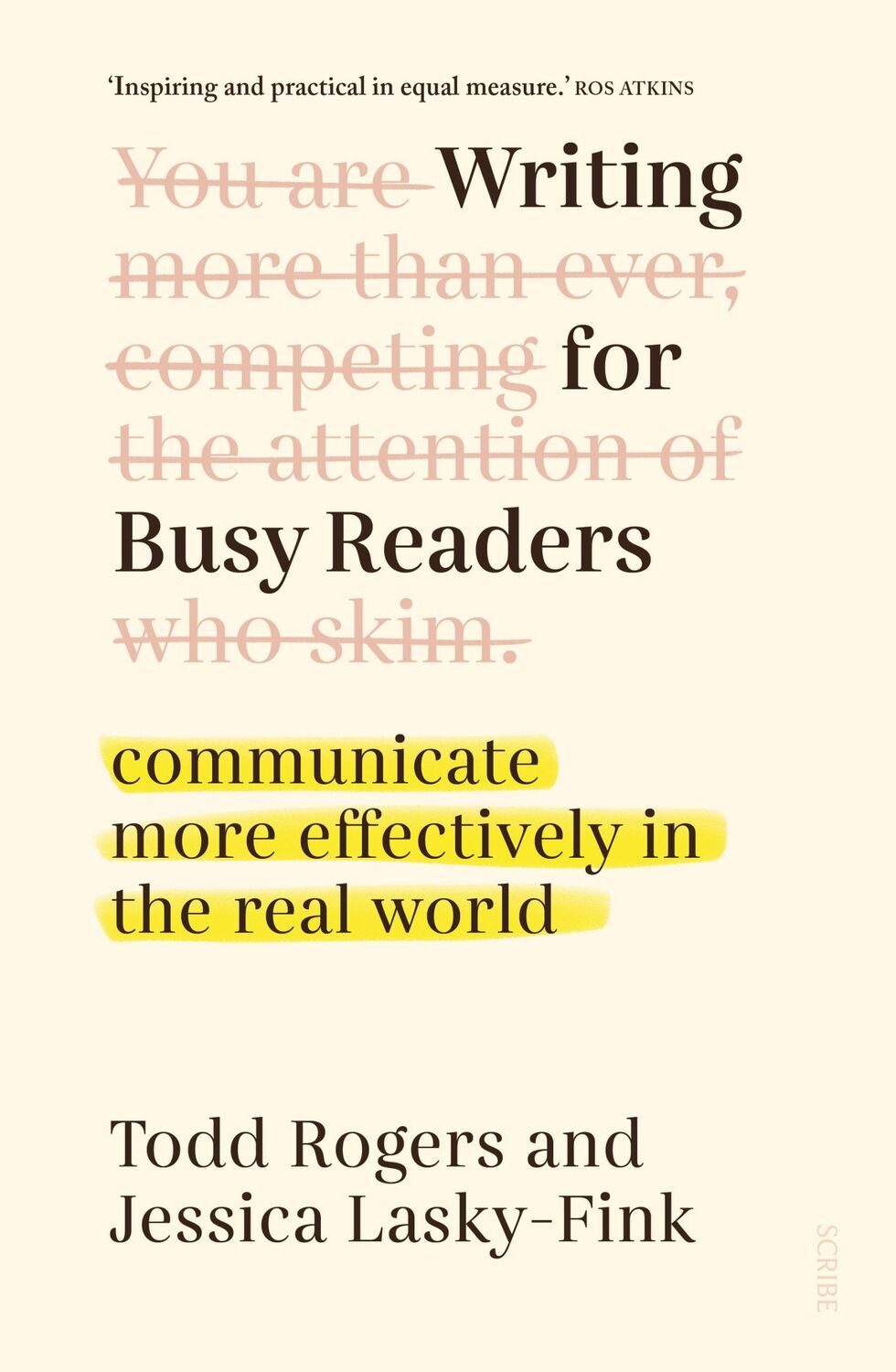 Cover: 9781914484452 | Writing for Busy Readers | Jessica Lasky-Fink (u. a.) | Taschenbuch