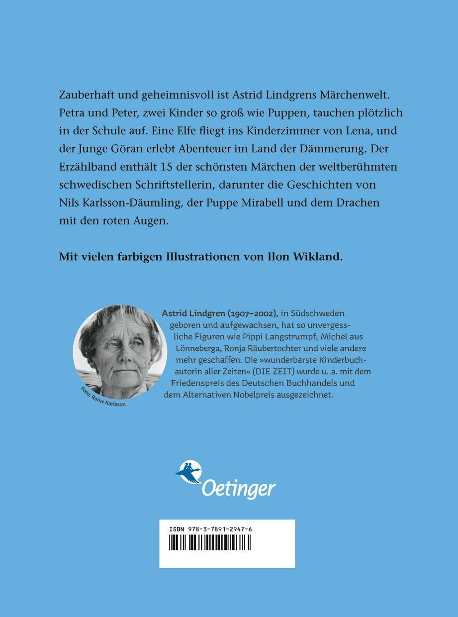 Rückseite: 9783789129476 | Märchen. Neuausgabe | Astrid Lindgren | Buch | 224 S. | Deutsch | 2001
