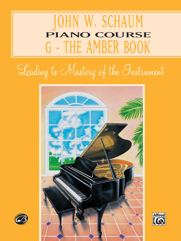 Cover: 29156194630 | John W. Schaum Piano Course, G: The Amber Book | Pre-Virtuoso