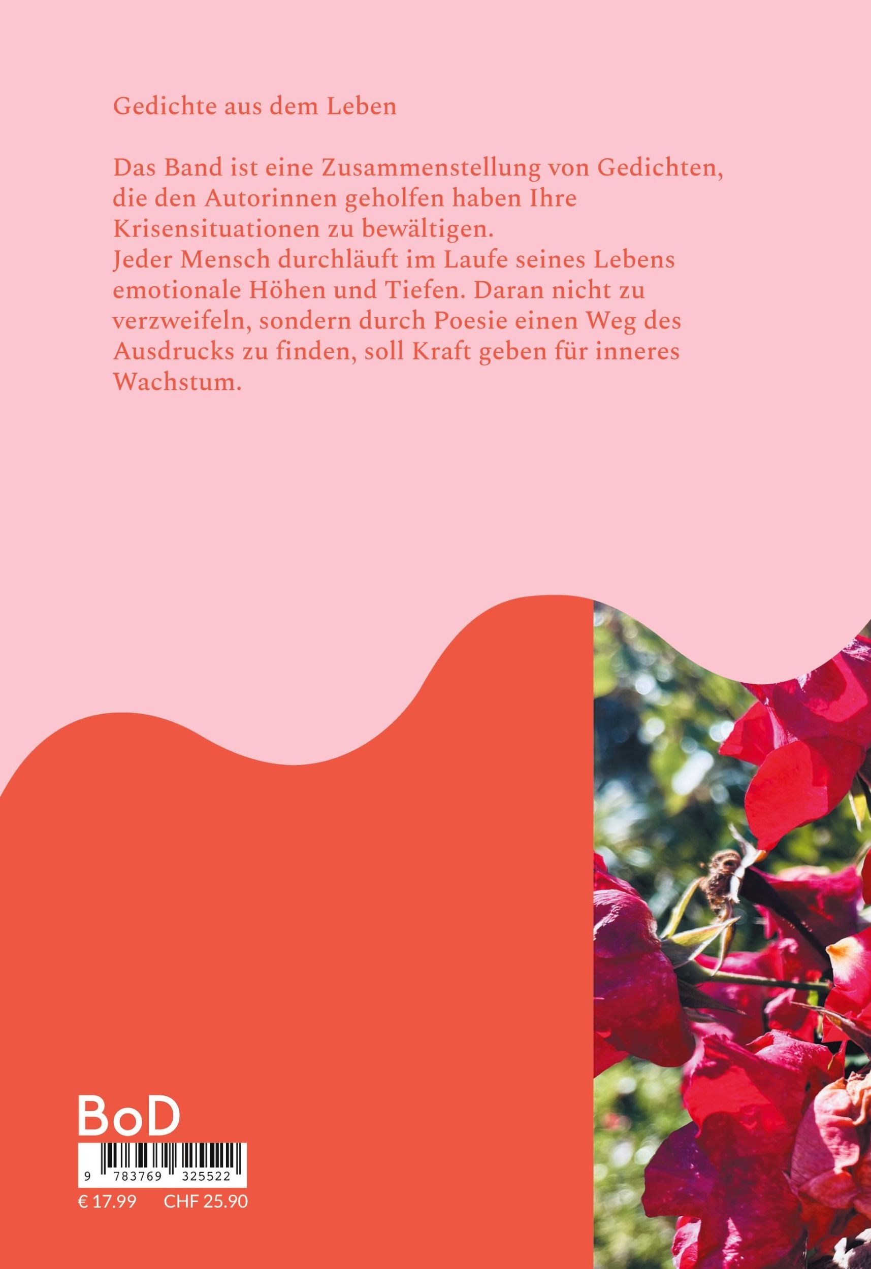 Rückseite: 9783769325522 | Gedichte aus dem Leben | Katrin Bombitzki (u. a.) | Buch | 28 S.