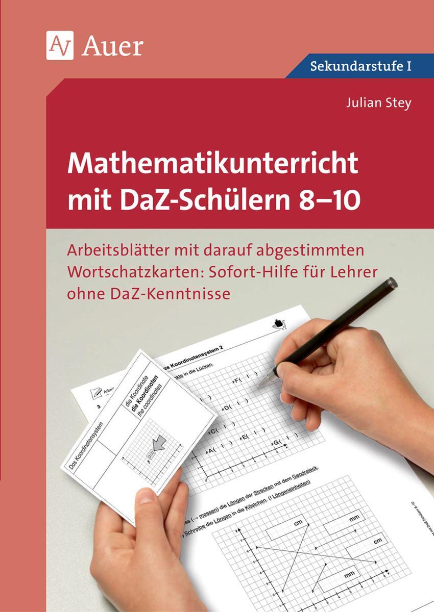 Cover: 9783403082088 | Mathematikunterricht mit DaZ-Schülern 8-10 | Julian Stey | Taschenbuch