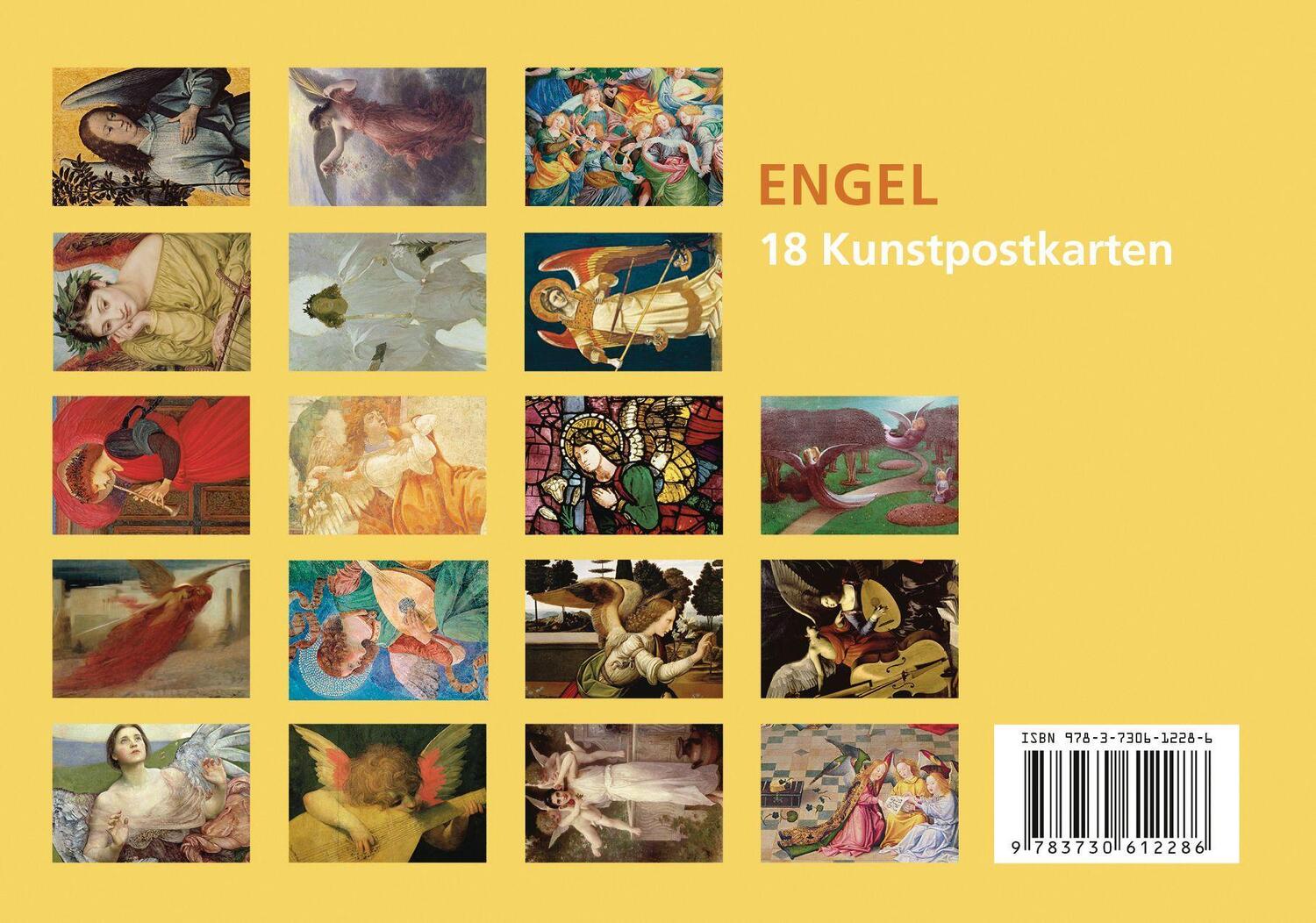 Bild: 9783730612286 | Postkarten-Set Engel | 18 Kunstpostkarten aus hochwertigem Karton.