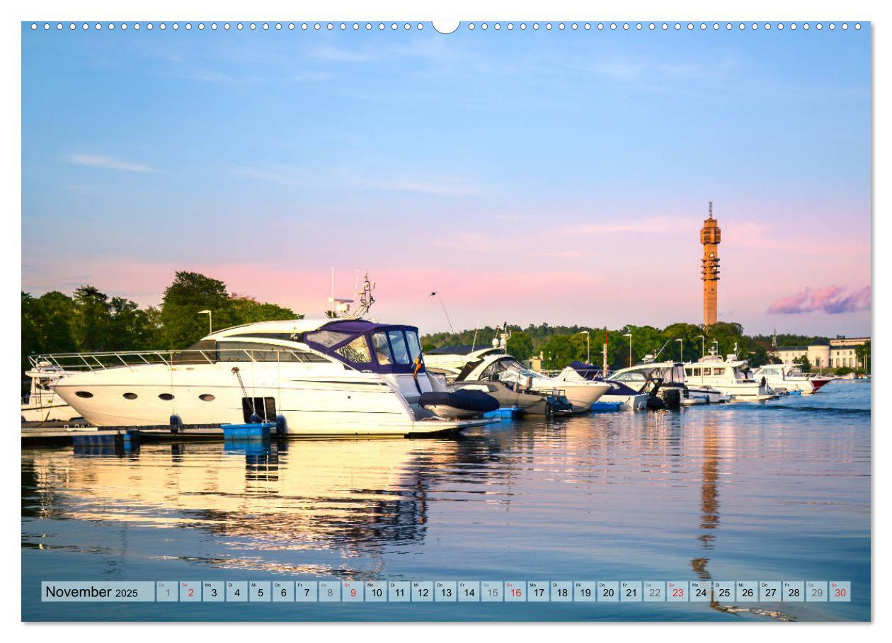 Bild: 9783435105366 | Stockholm - Maritime Ansichten (Wandkalender 2025 DIN A2 quer),...