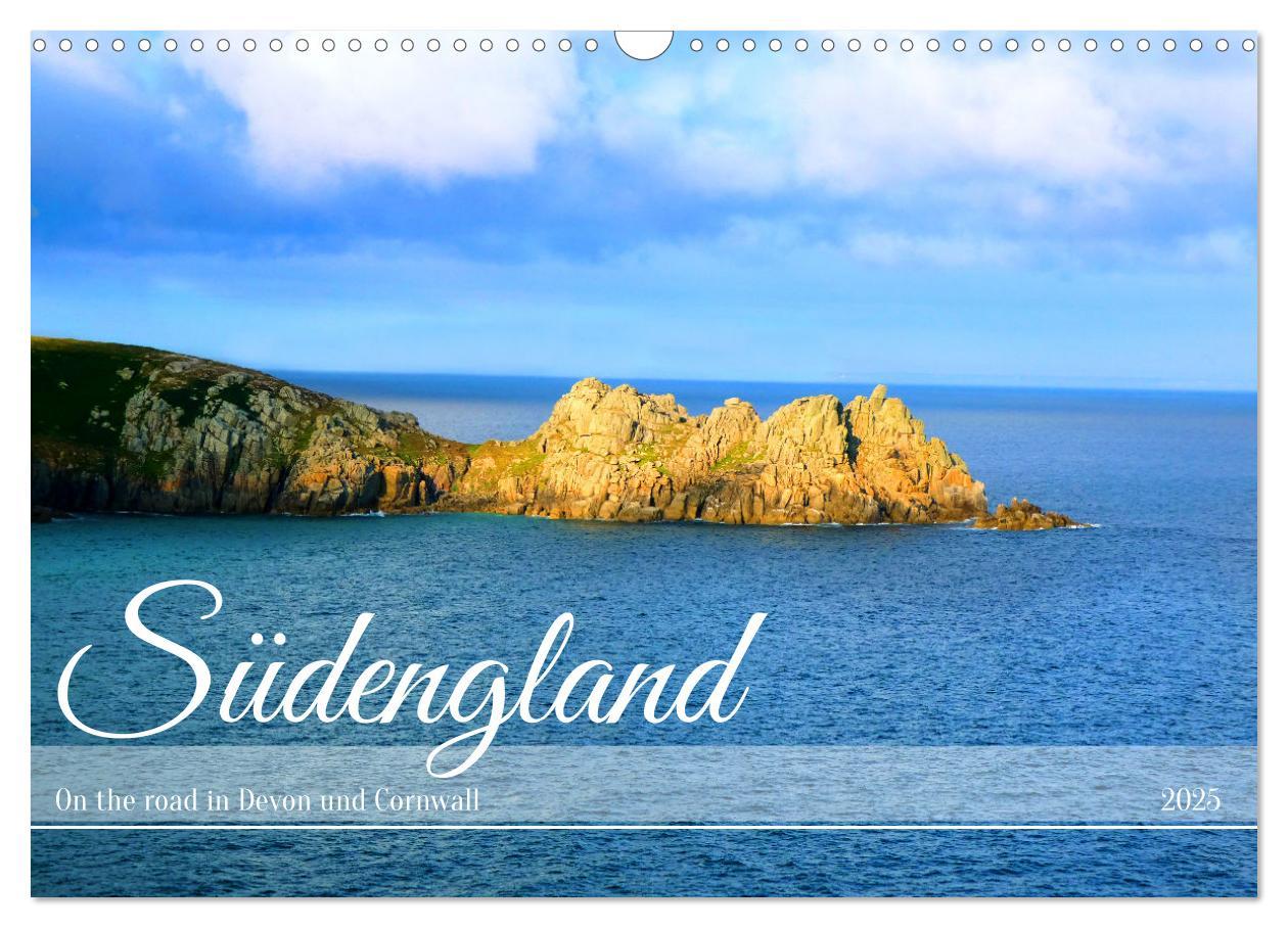 Cover: 9783383858406 | Südengland - On the road in Devon und Cornwall (Wandkalender 2025...