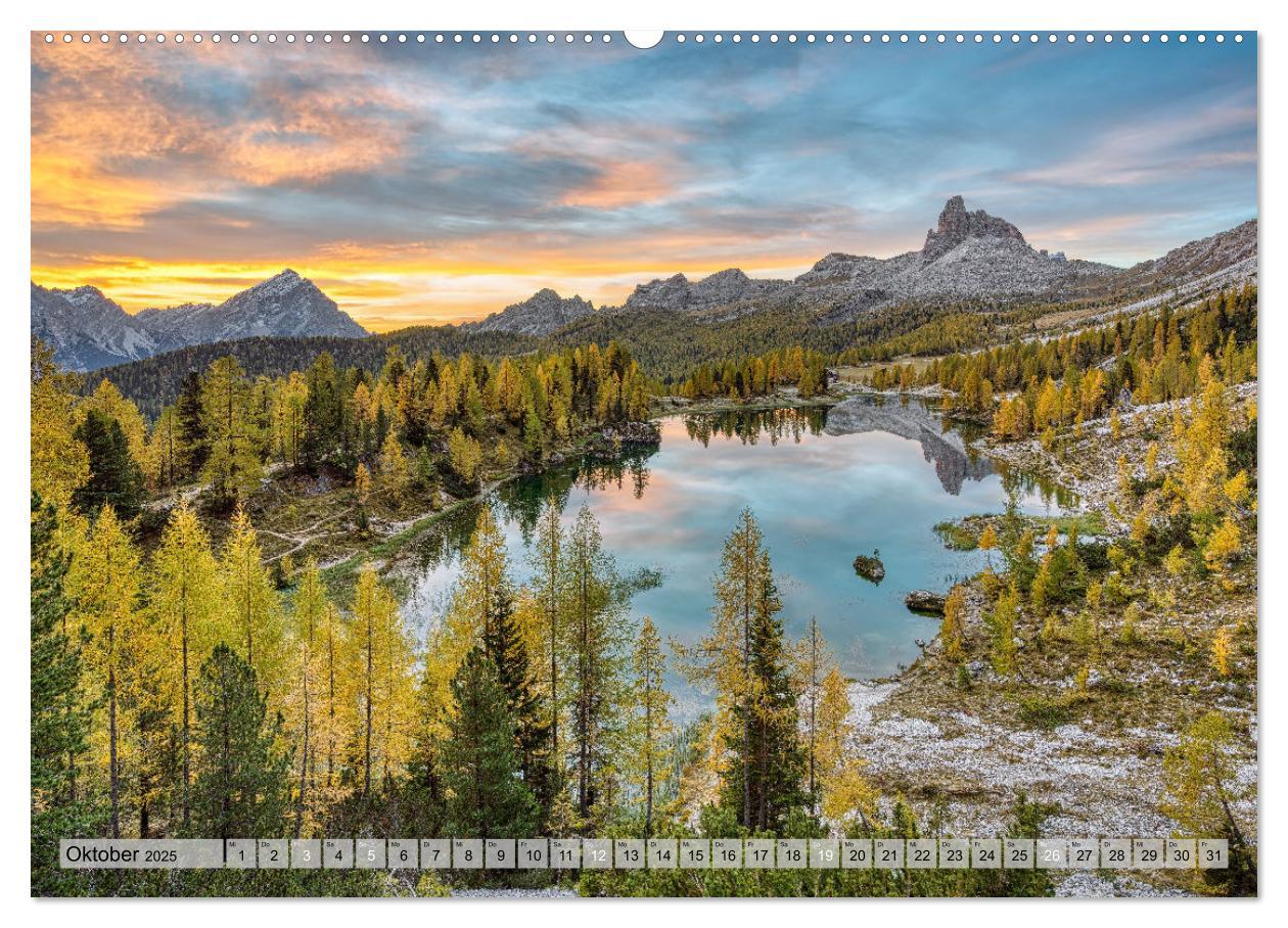 Bild: 9783383969720 | Faszination Dolomiten (Wandkalender 2025 DIN A2 quer), CALVENDO...