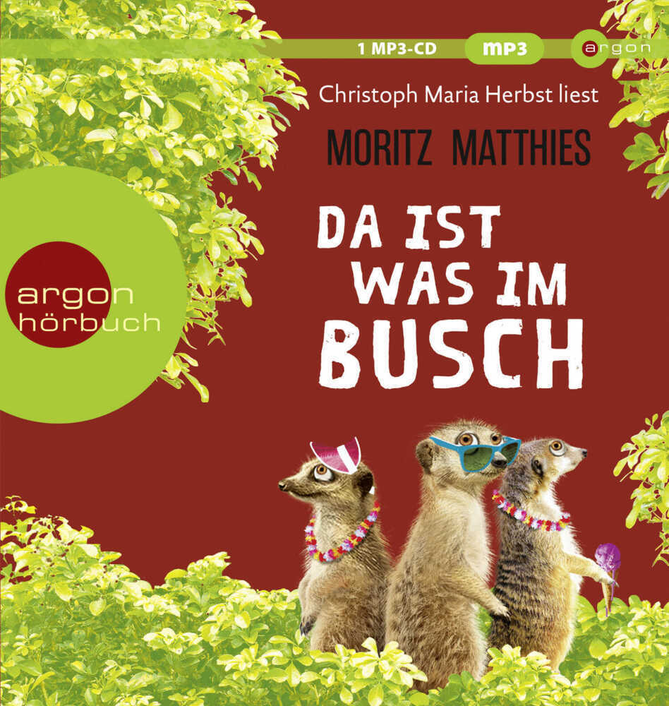 Cover: 9783839819401 | Da ist was im Busch, 1 Audio-CD, 1 MP3 | Roman | Moritz Matthies | CD