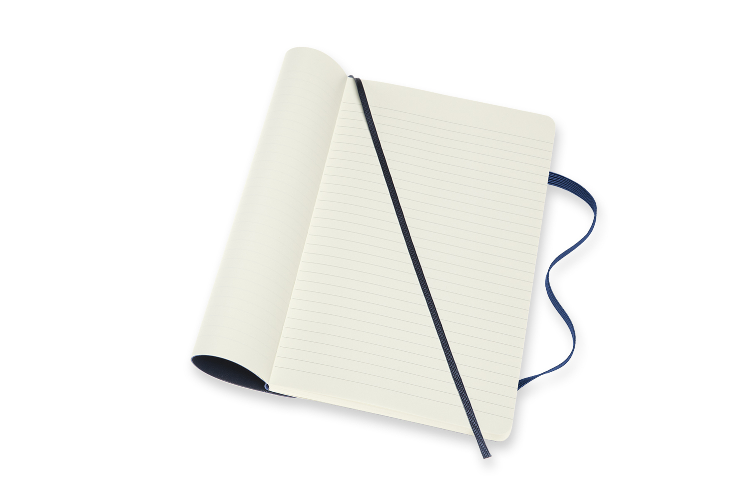 Bild: 8056420852998 | Moleskine Notizbuch - Doppelte Lineatur, Large/A5, Liniert-Blanko,...