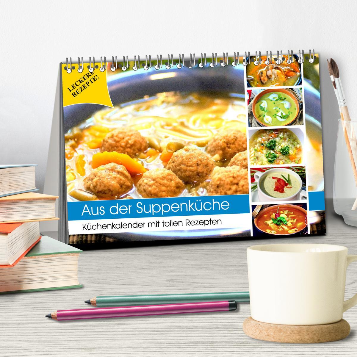 Bild: 9783435187706 | Aus der Suppenküche. Küchenkalender mit tollen Rezepten...