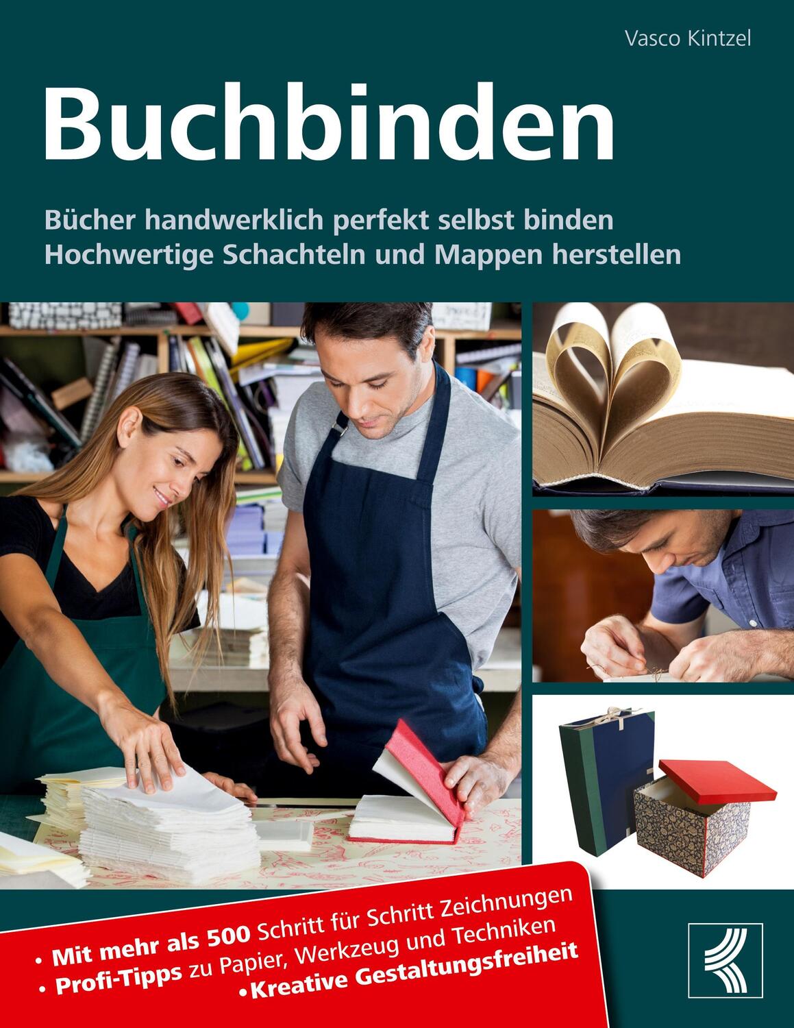 Cover: 9783754324196 | Buchbinden - Bücher handwerklich perfekt selbst binden | Vasco Kintzel