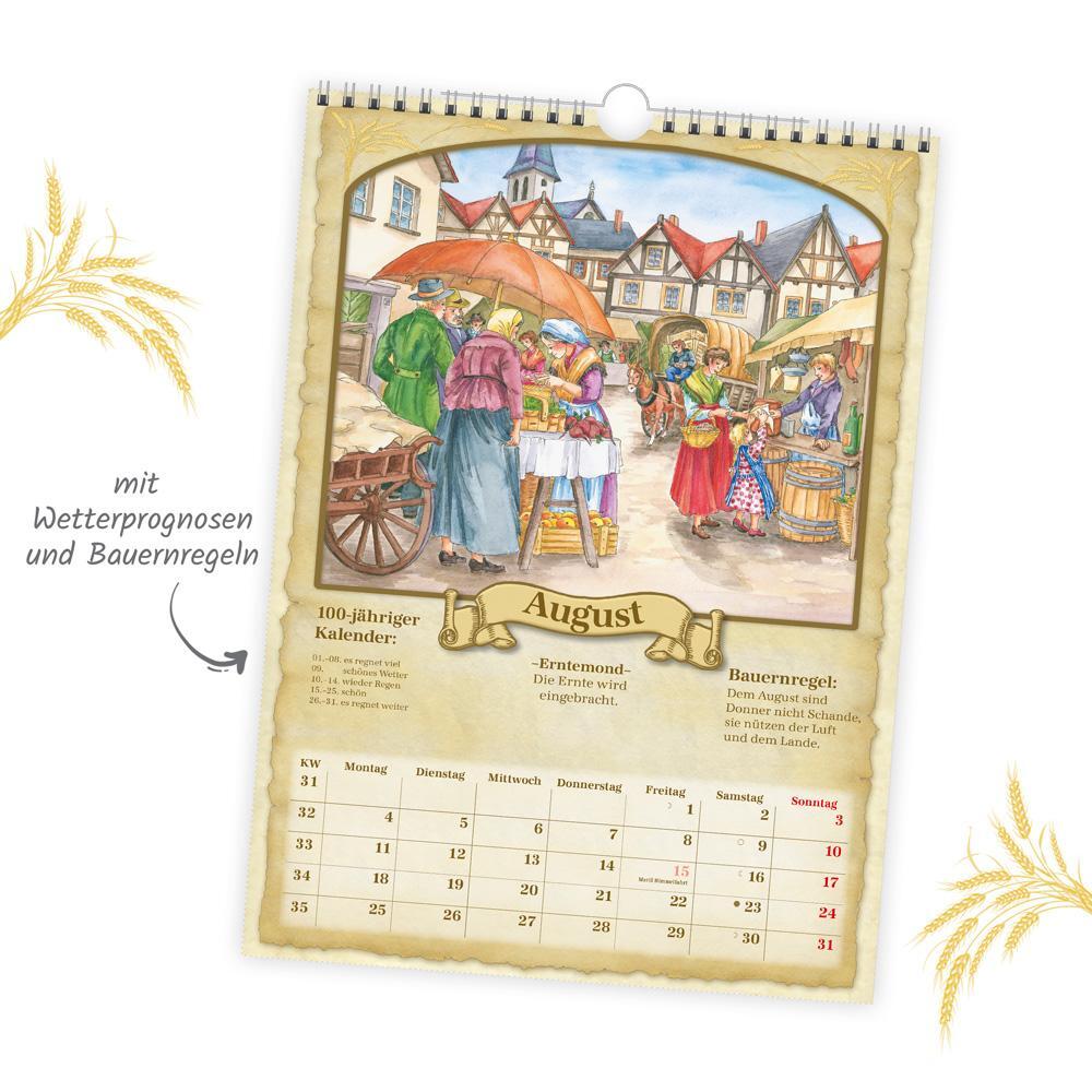 Bild: 9783988022004 | Trötsch Classickalender Der 100-jährige Kalender 2025 | Wandkalender
