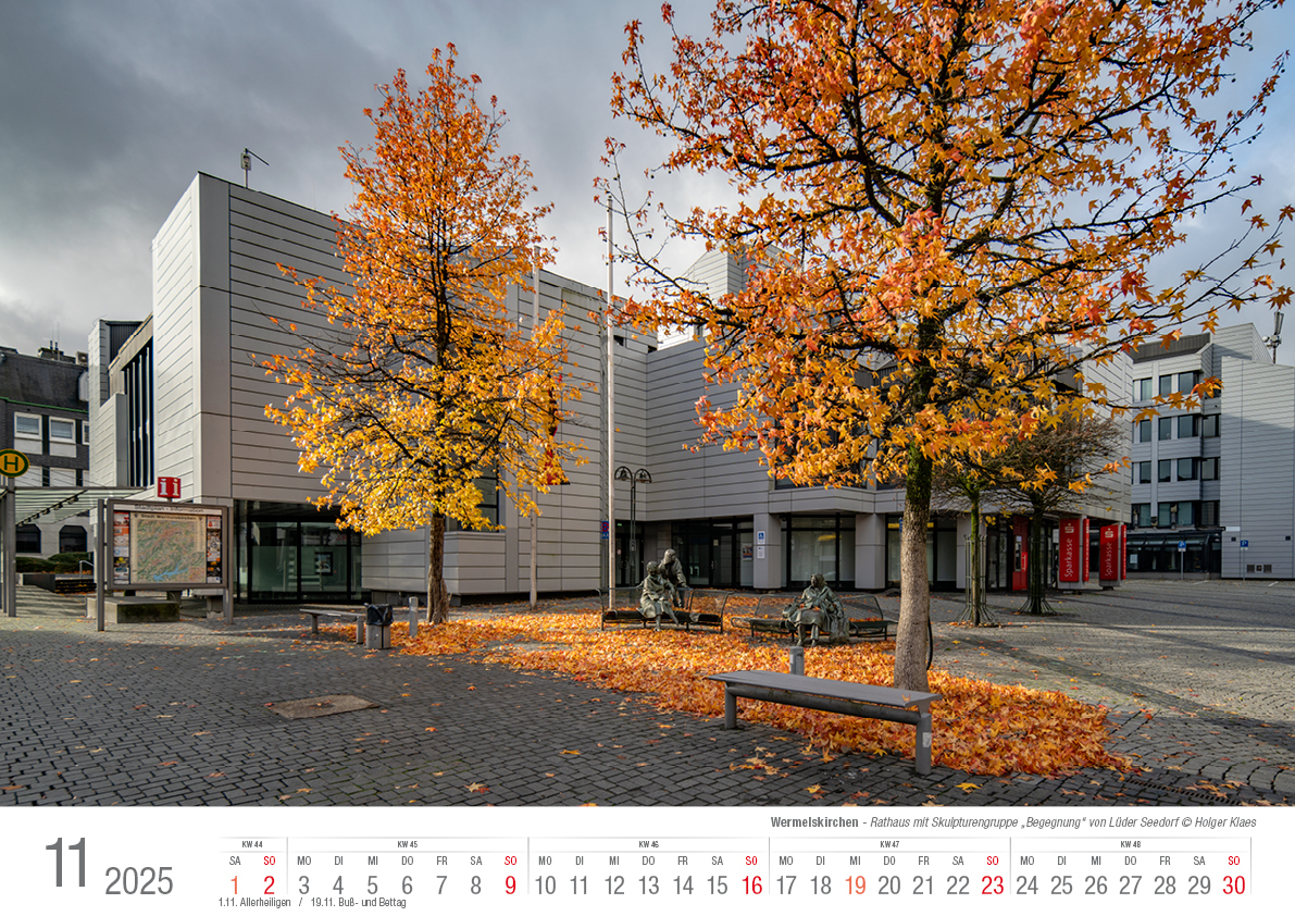 Bild: 9783965352322 | Wermelskirchen 2025 Bildkalender A3 Spiralbindung | Holger Klaes