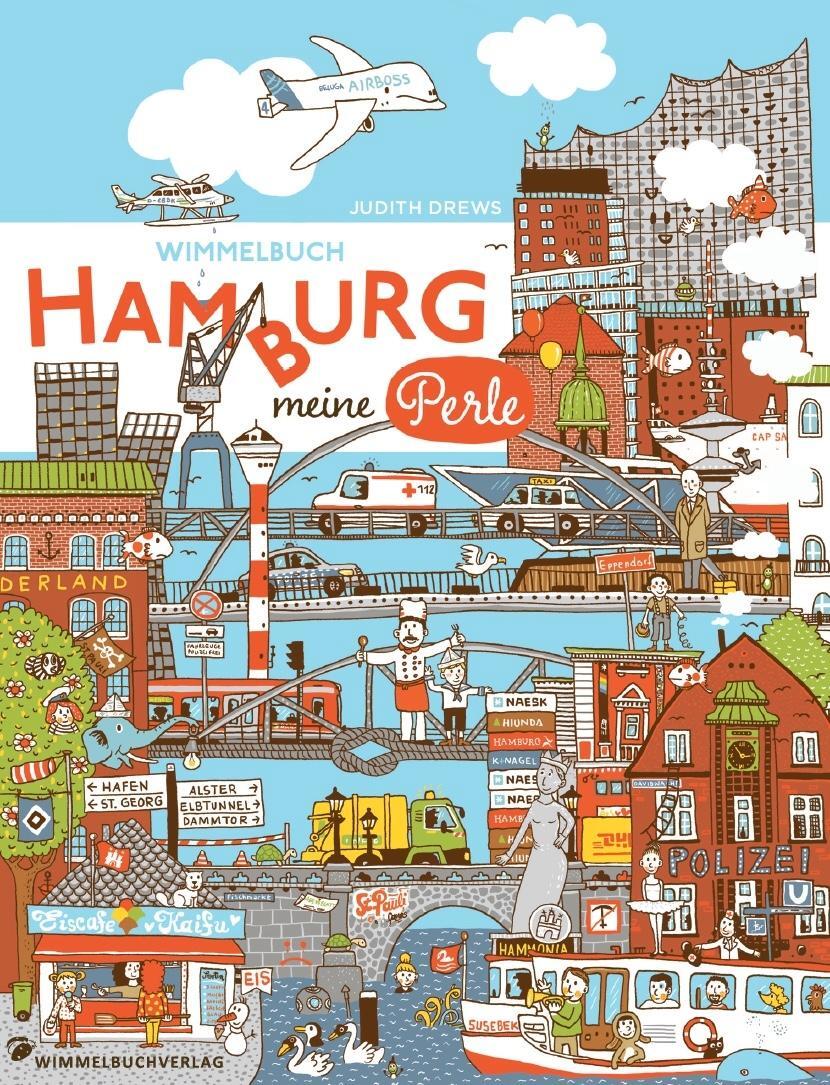 Cover: 9783942491945 | Hamburg Wimmelbuch. Hamburg meine Perle | Judith Drews | Buch | 12 S.