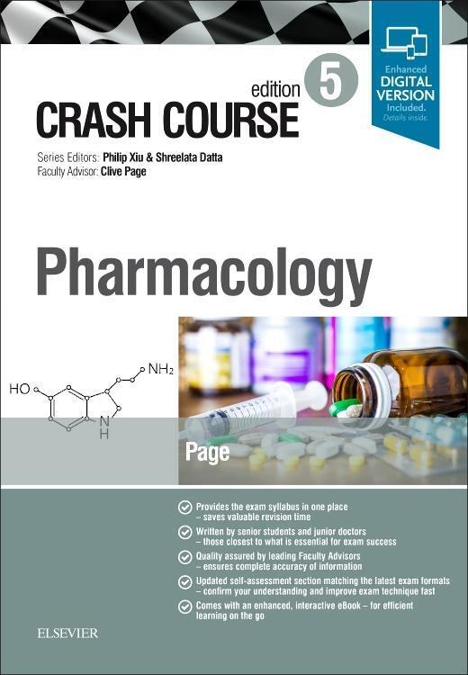 Cover: 9780702073441 | Crash Course Pharmacology | Catrin, BSc, MB ChB Page | Taschenbuch