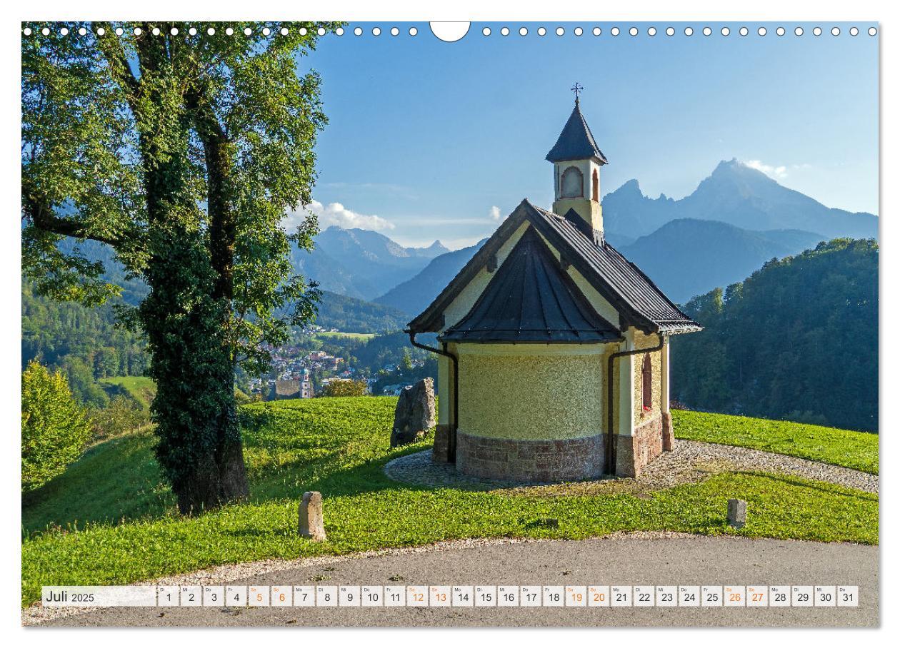 Bild: 9783383975035 | Berchtesgadener Land - Welt der Berge und Seen (Wandkalender 2025...