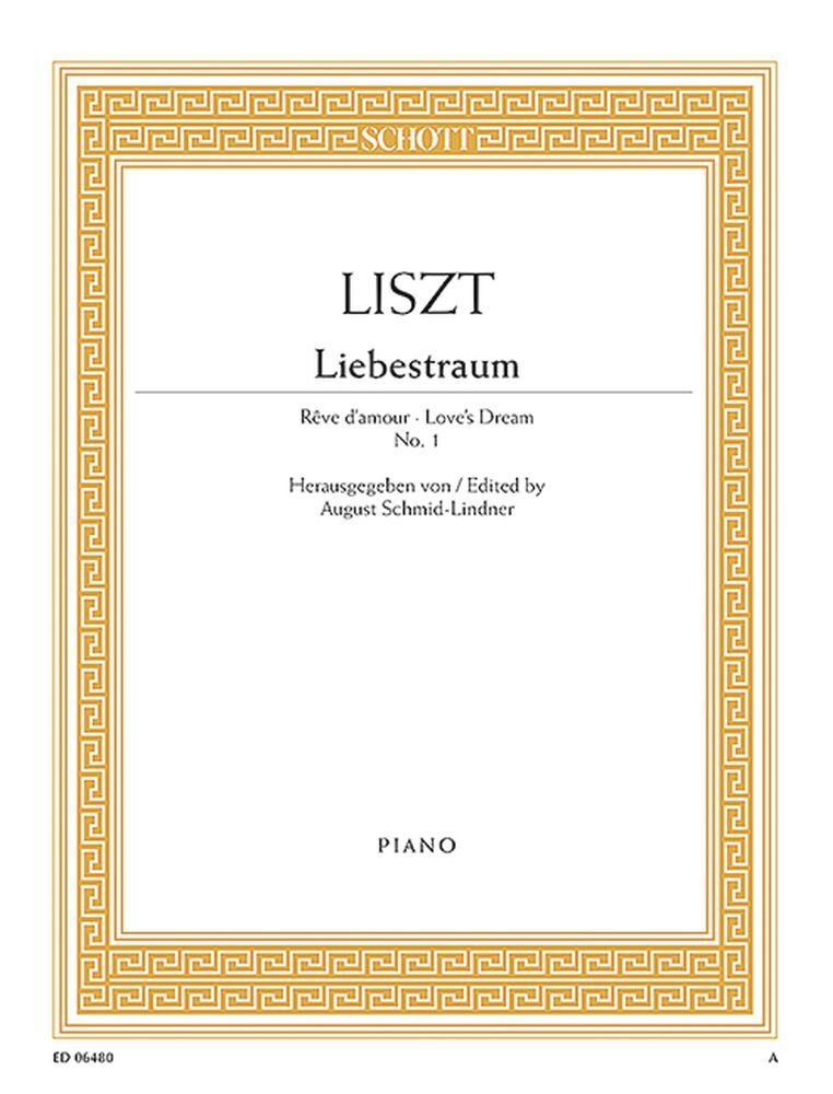 Cover: 9790001089227 | Liebestraum 1 | Schott Music | EAN 9790001089227