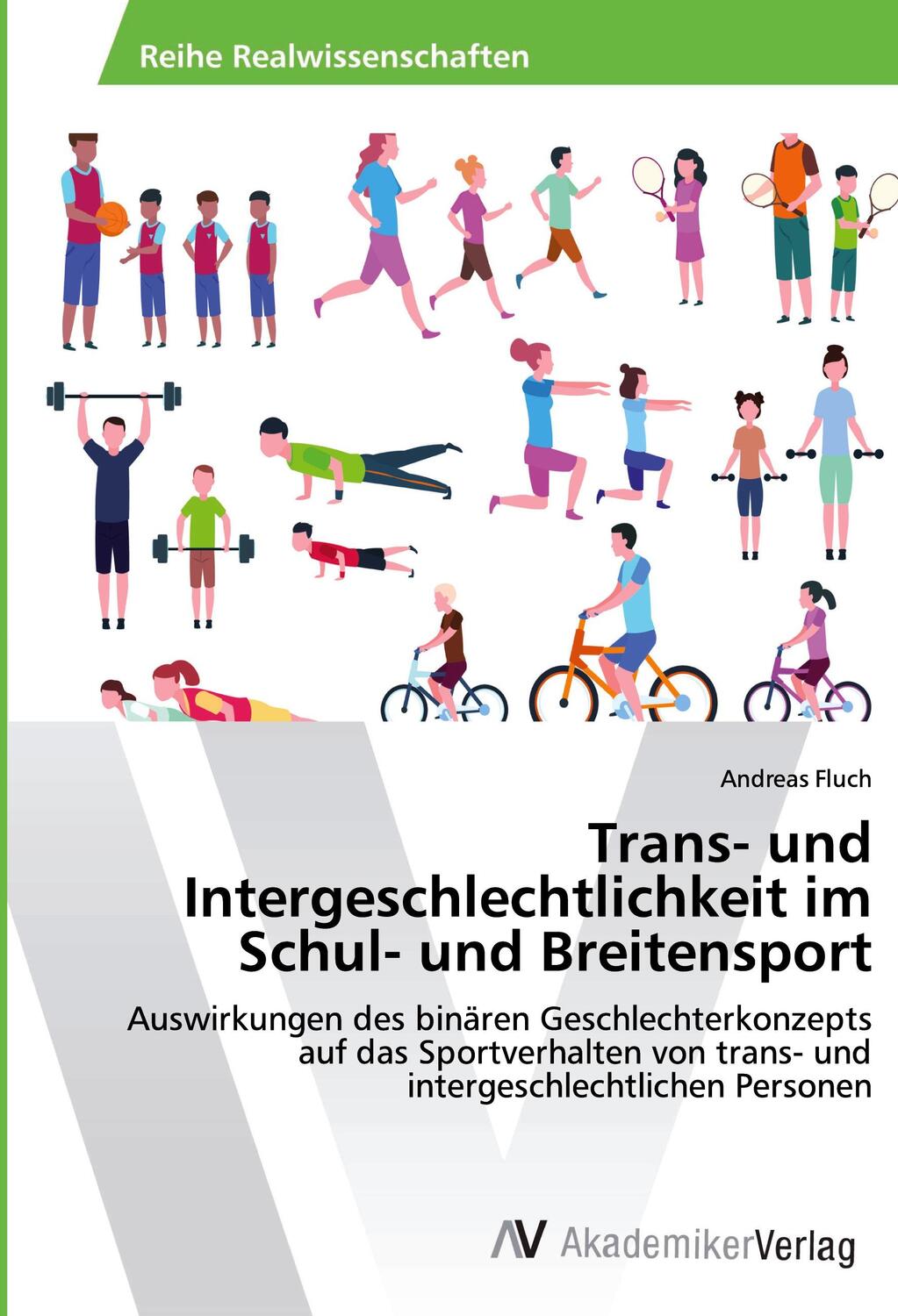 Cover: 9786202223775 | Trans- und Intergeschlechtlichkeit im Schul- und Breitensport | Fluch