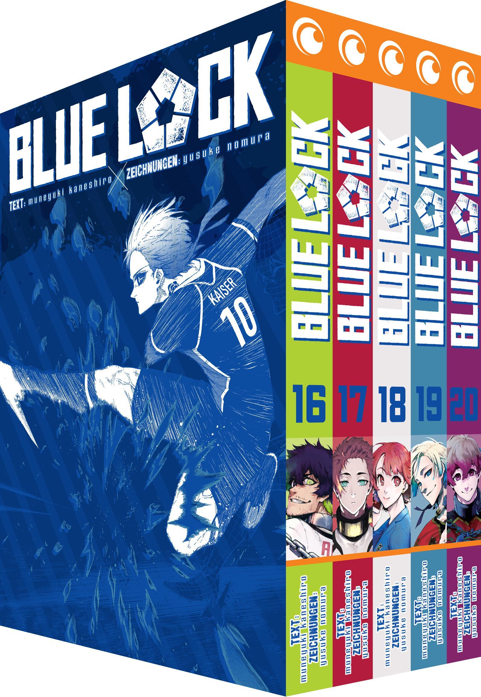 Cover: 9782889516254 | Blue Lock - Band 16-20 im Sammelschuber | Yusuke Nomura | Taschenbuch