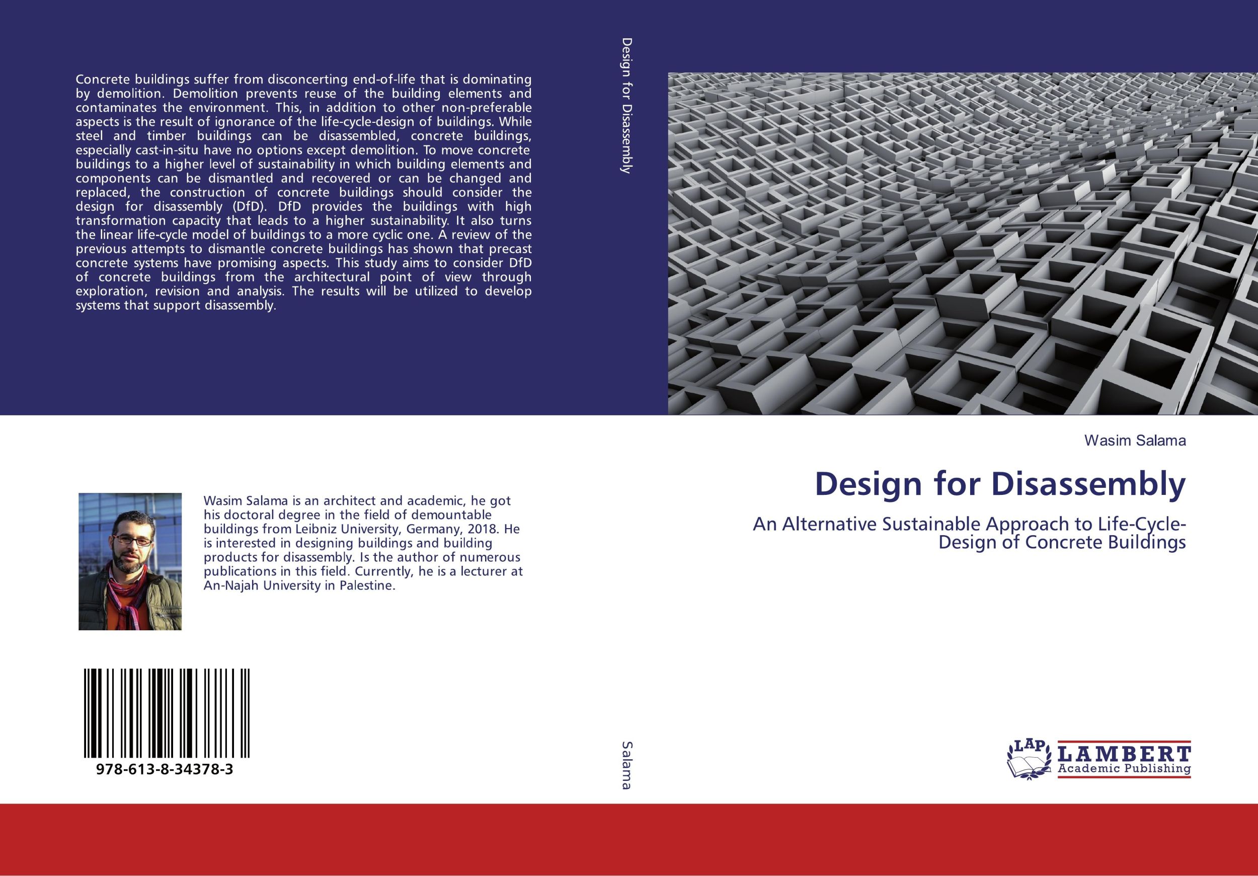 Cover: 9786138343783 | Design for Disassembly | Wasim Salama | Taschenbuch | Paperback | 2019