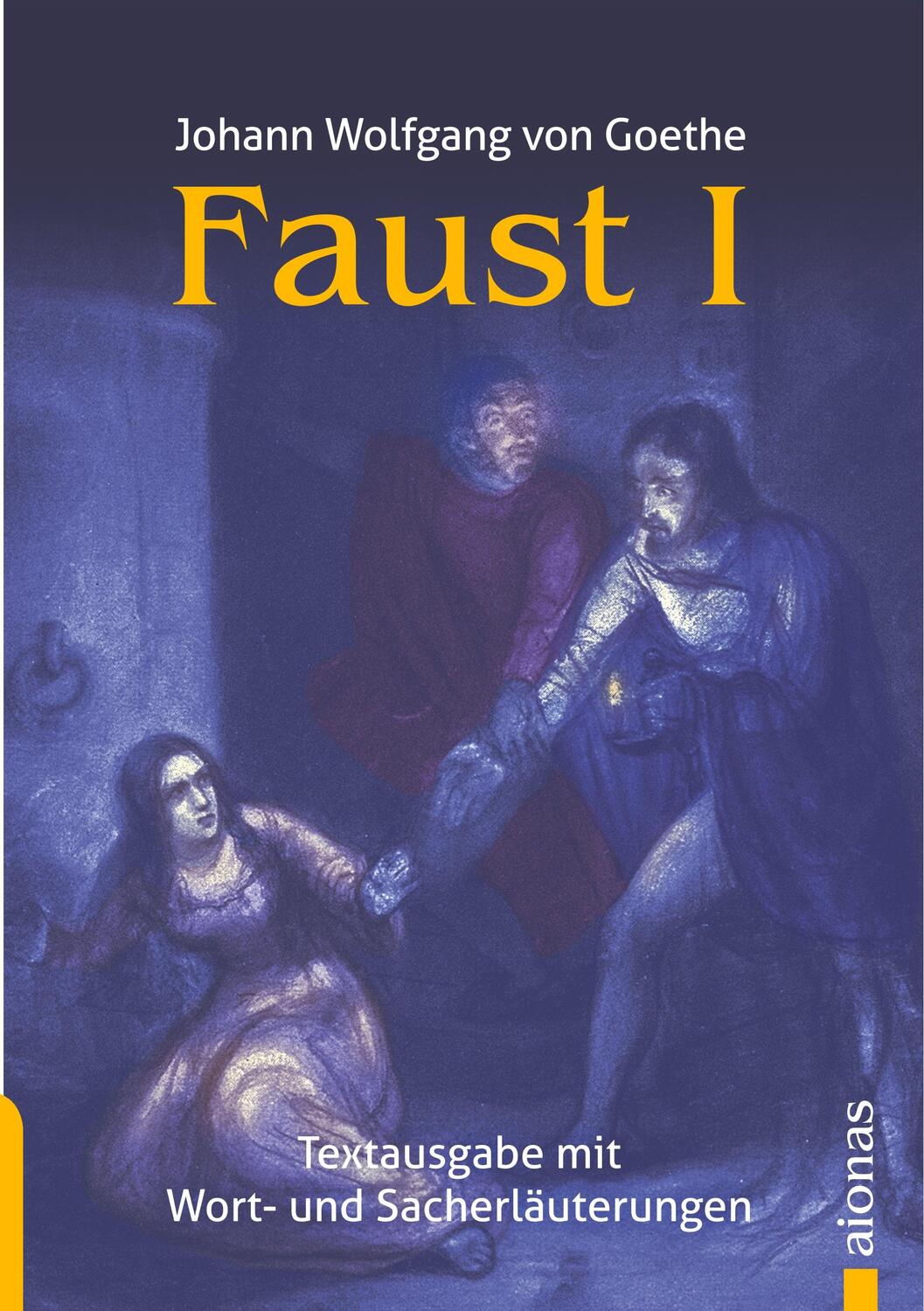 Cover: 9783946571957 | Faust 1. Johann Wolfgang Goethe. Textausgabe mit Wort- und...