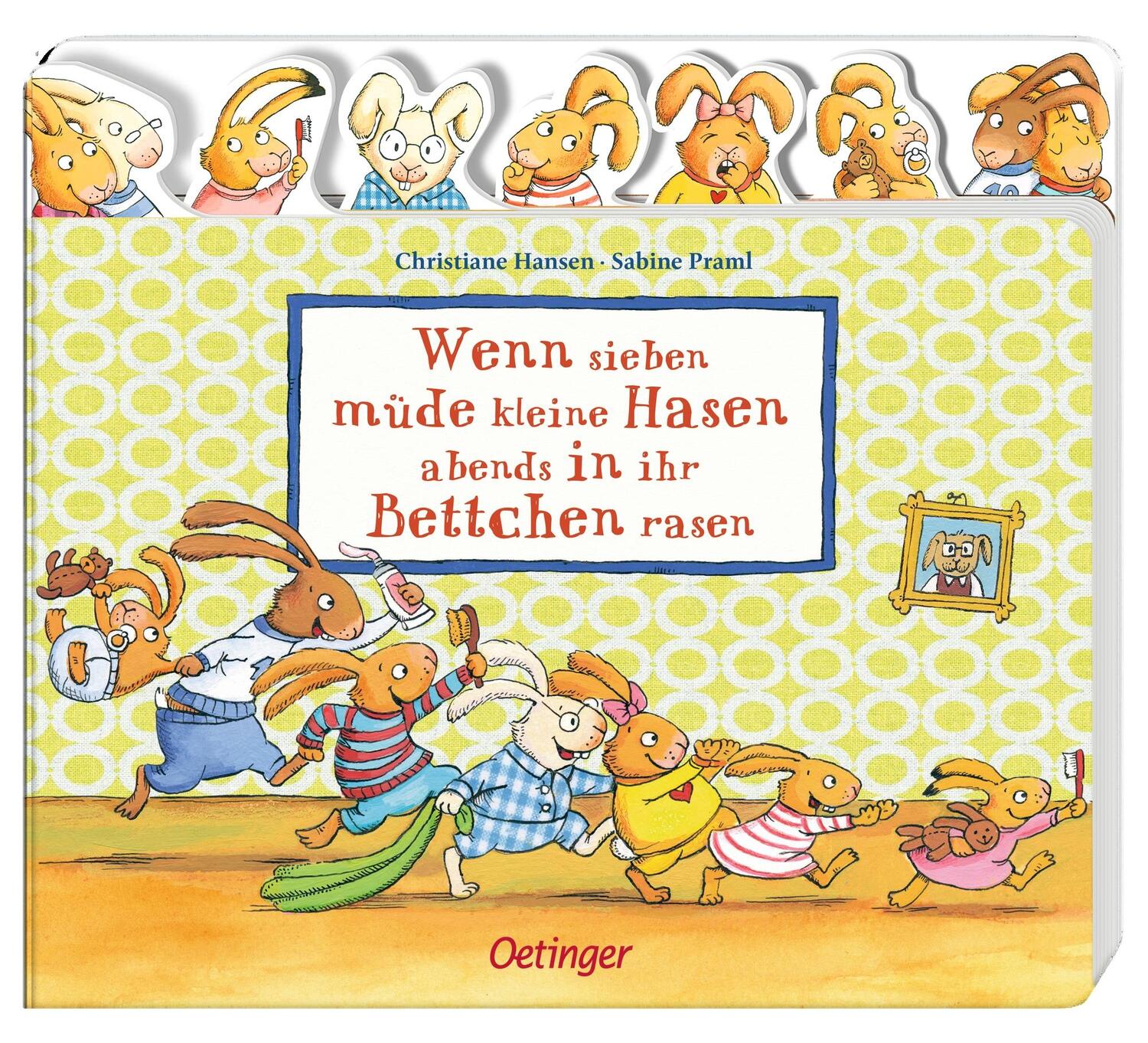 Cover: 9783751200905 | Wenn sieben müde kleine Hasen abends in ihr Bettchen rasen | Praml