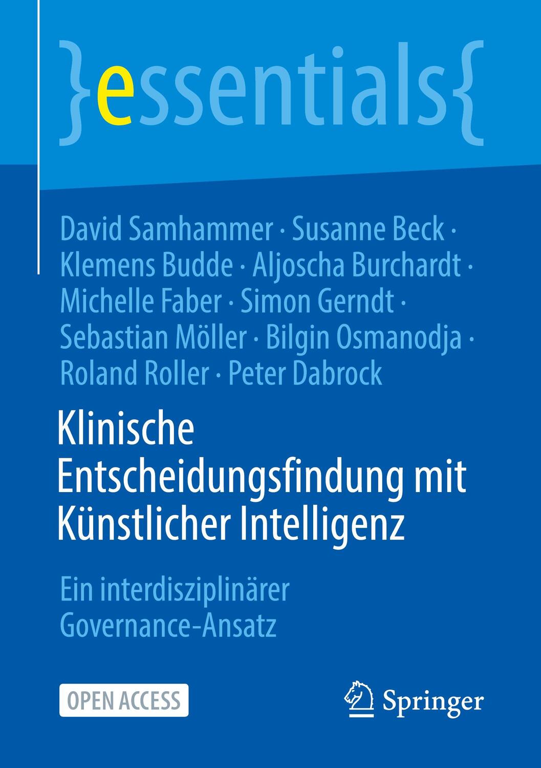 Cover: 9783662670071 | Klinische Entscheidungsfindung mit Künstlicher Intelligenz | Buch