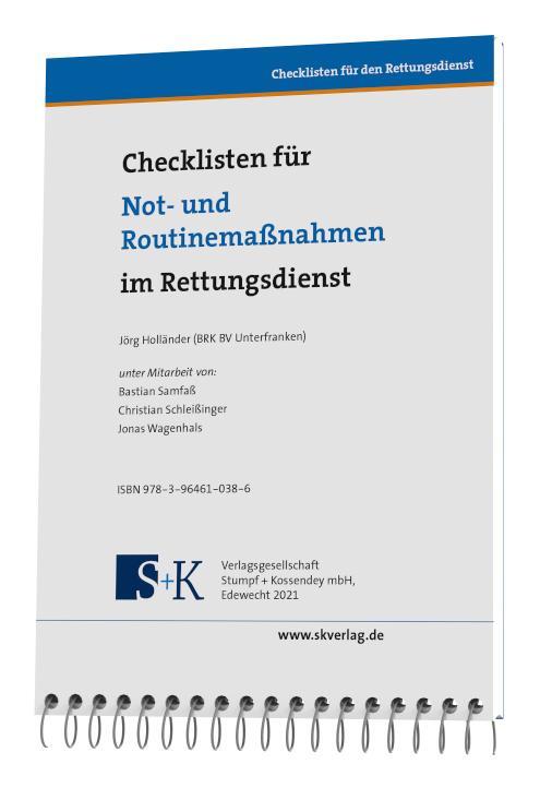 Cover: 9783964610386 | Checklisten für Not- und Routinemaßnahmen im Rettungsdienst | Buch