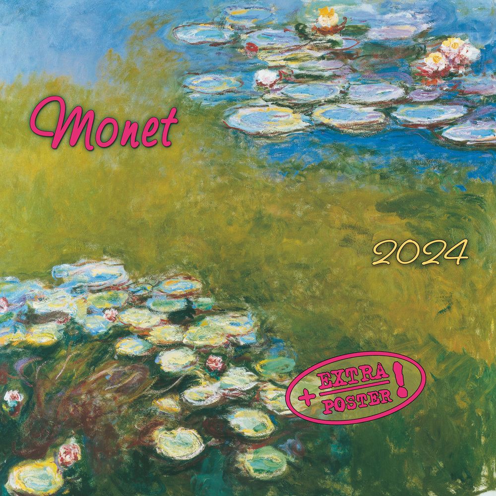 Cover: 9783959293563 | Claude Monet 2024 | Kalender 2024 | Kalender | Drahtheftung | 28 S.