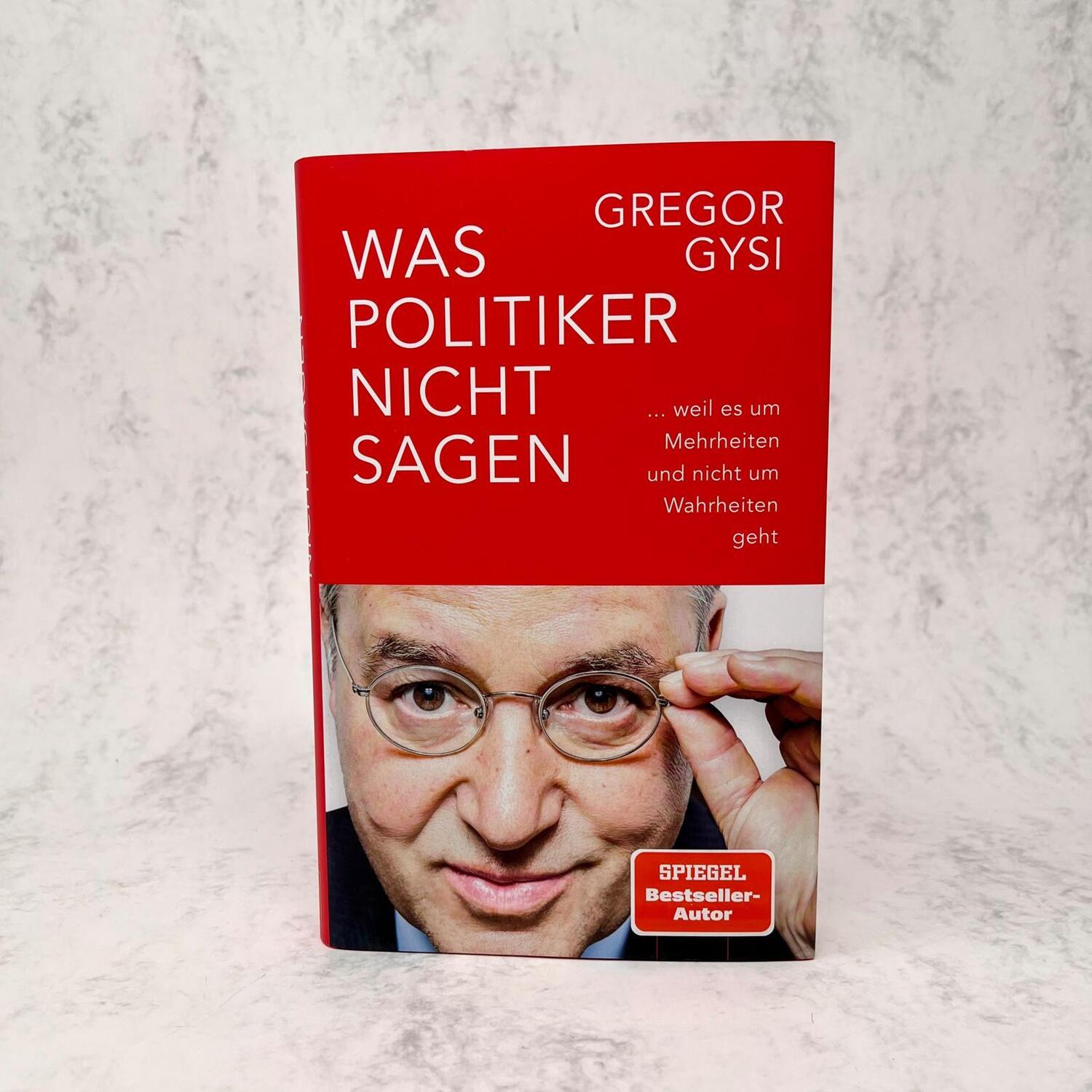 Bild: 9783430210430 | Was Politiker nicht sagen | Gregor Gysi | Buch | 272 S. | Deutsch