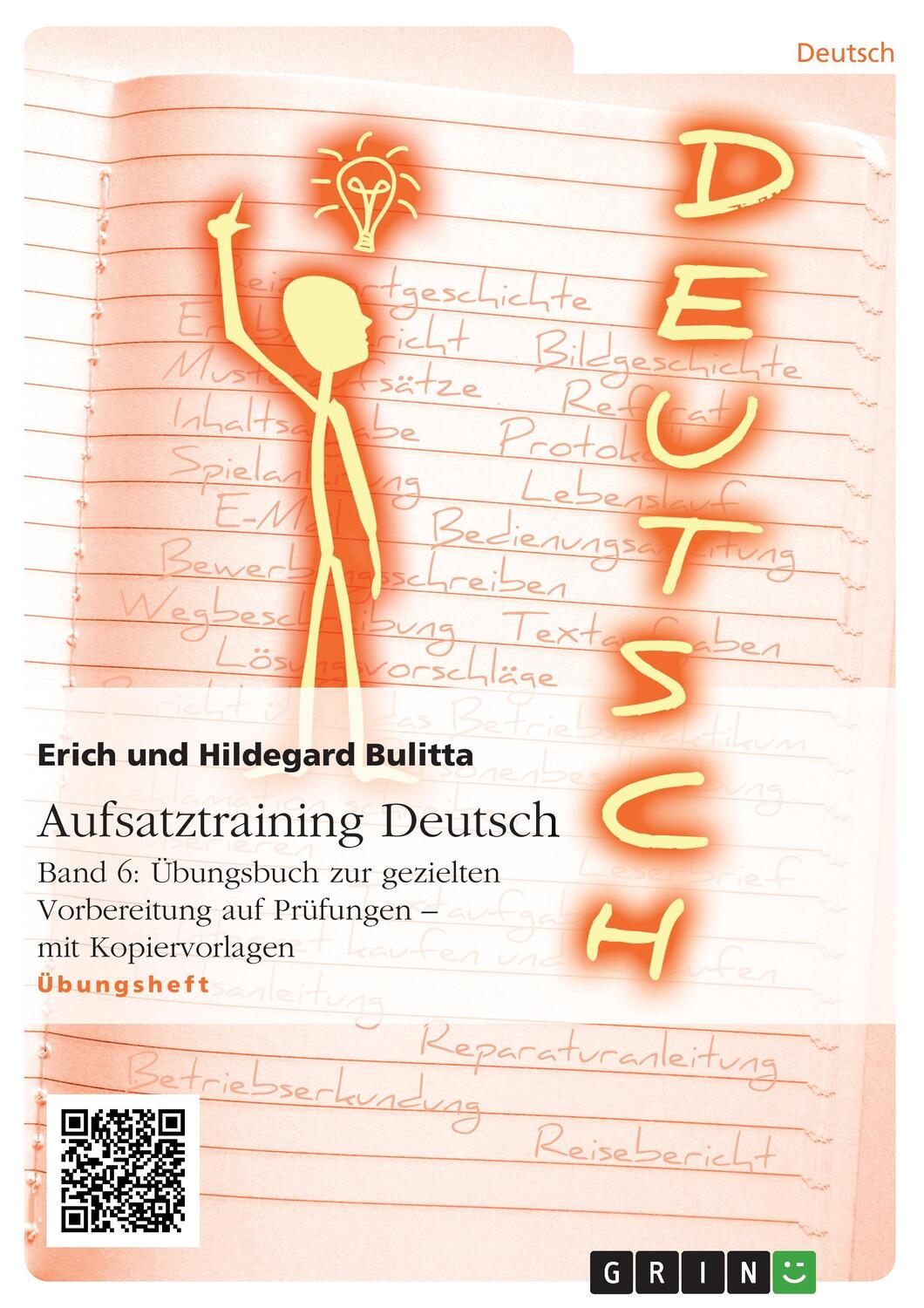 Cover: 9783656958109 | Aufsatztraining Deutsch - Band 6: Übungsbuch zur gezielten...