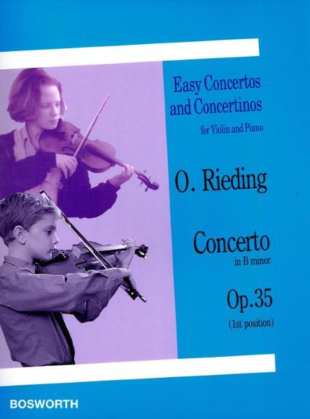Cover: 9783865435798 | Concertino in B minor Op. 35 | 1st Position | Oscar Rieding | Buch