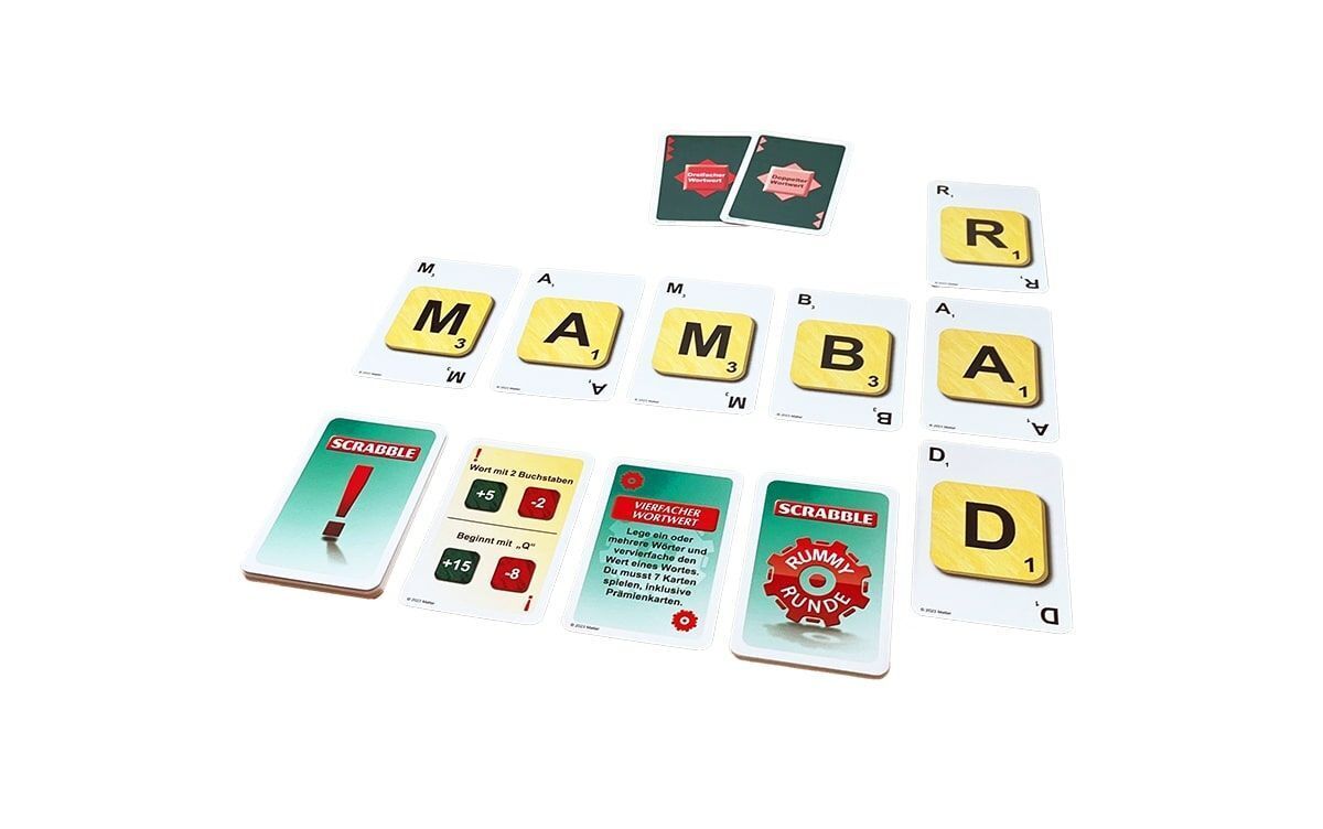 Bild: 9001890672194 | Scrabble - Kartenspiel | Ein Klassiker als Kartenspiel | Spiel | 6721