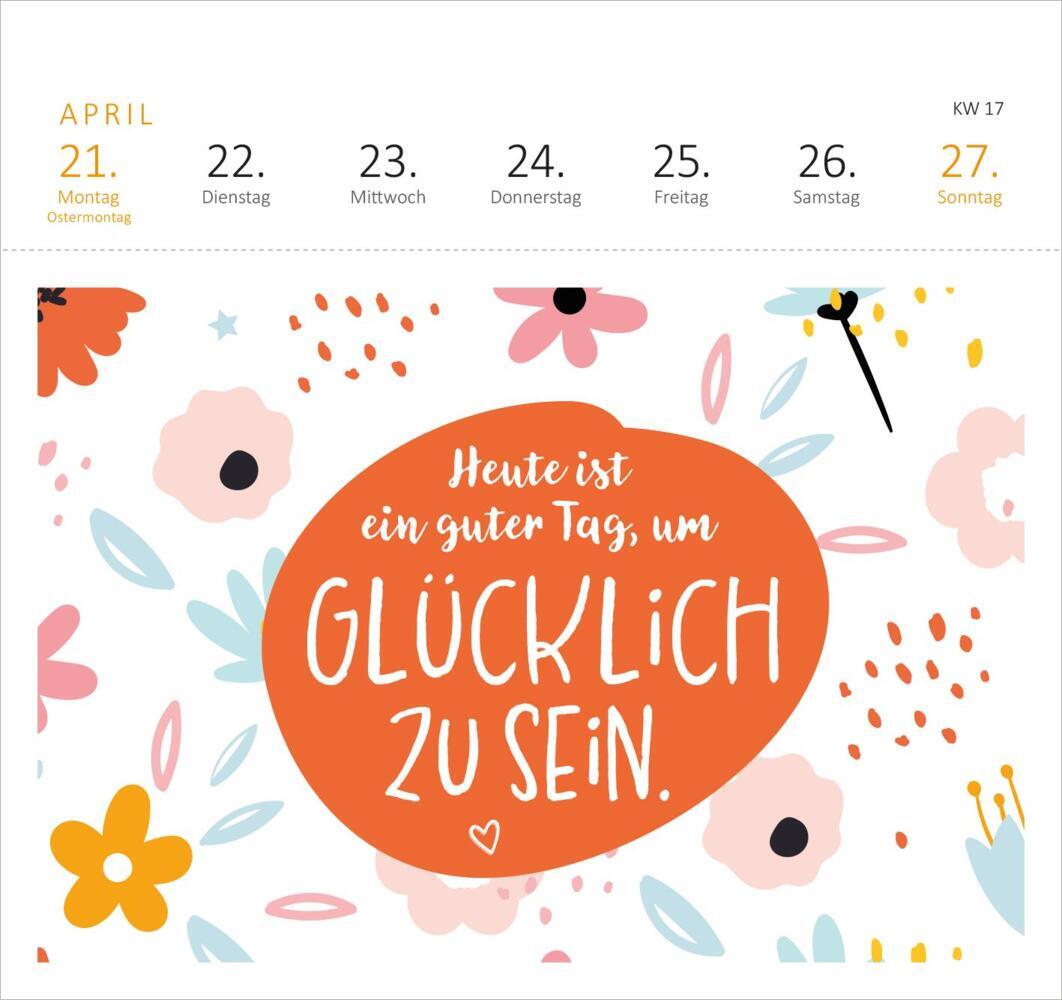 Bild: 4014489132899 | Postkartenkalender Glücksmantras 2025 | Kalender | Spiralaufsteller