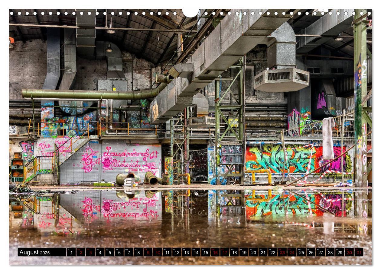 Bild: 9783435311217 | Lost Places Graffiti (Wandkalender 2025 DIN A3 quer), CALVENDO...