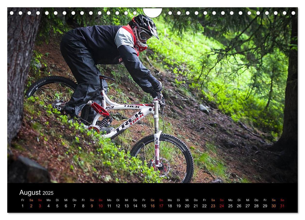 Bild: 9783435635184 | Mountainbike Freeride Momente (Wandkalender 2025 DIN A4 quer),...