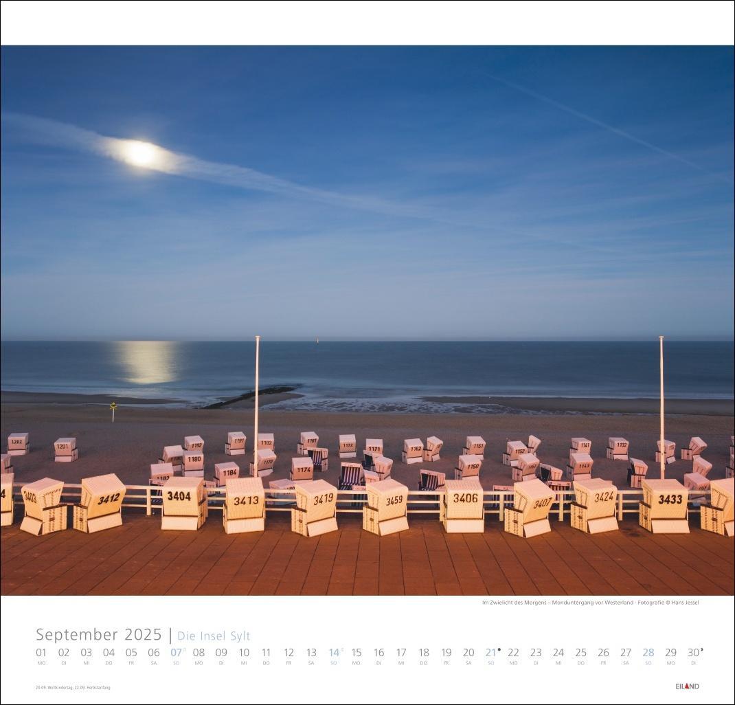 Bild: 9783964023100 | Die Insel Sylt Edition Kalender 2025 - Hans Jessel | Kalender | 13 S.
