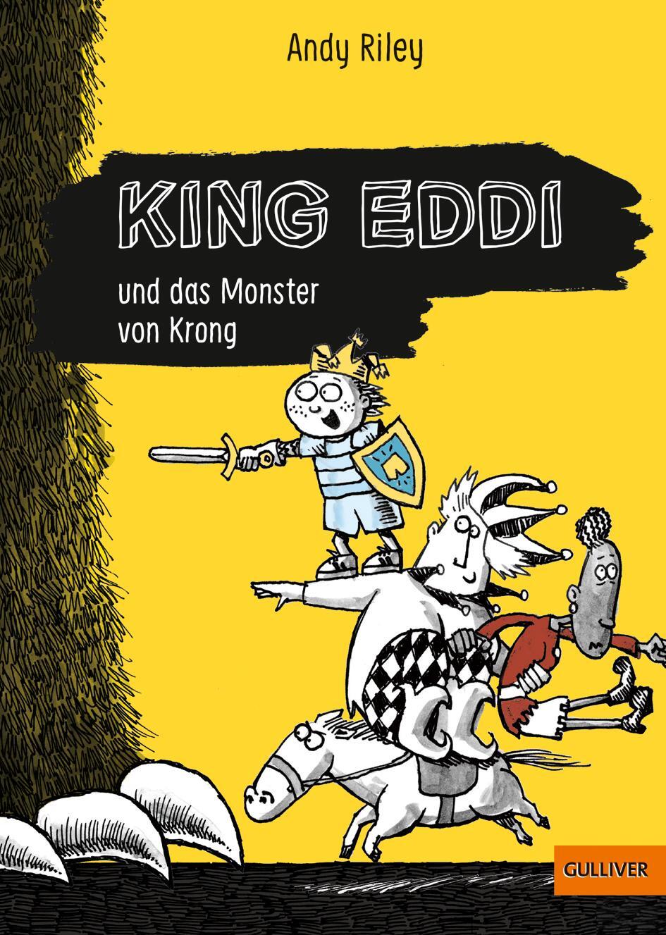 Cover: 9783407812544 | King Eddi und das Monster von Krong | Andy Riley | Buch | Deutsch