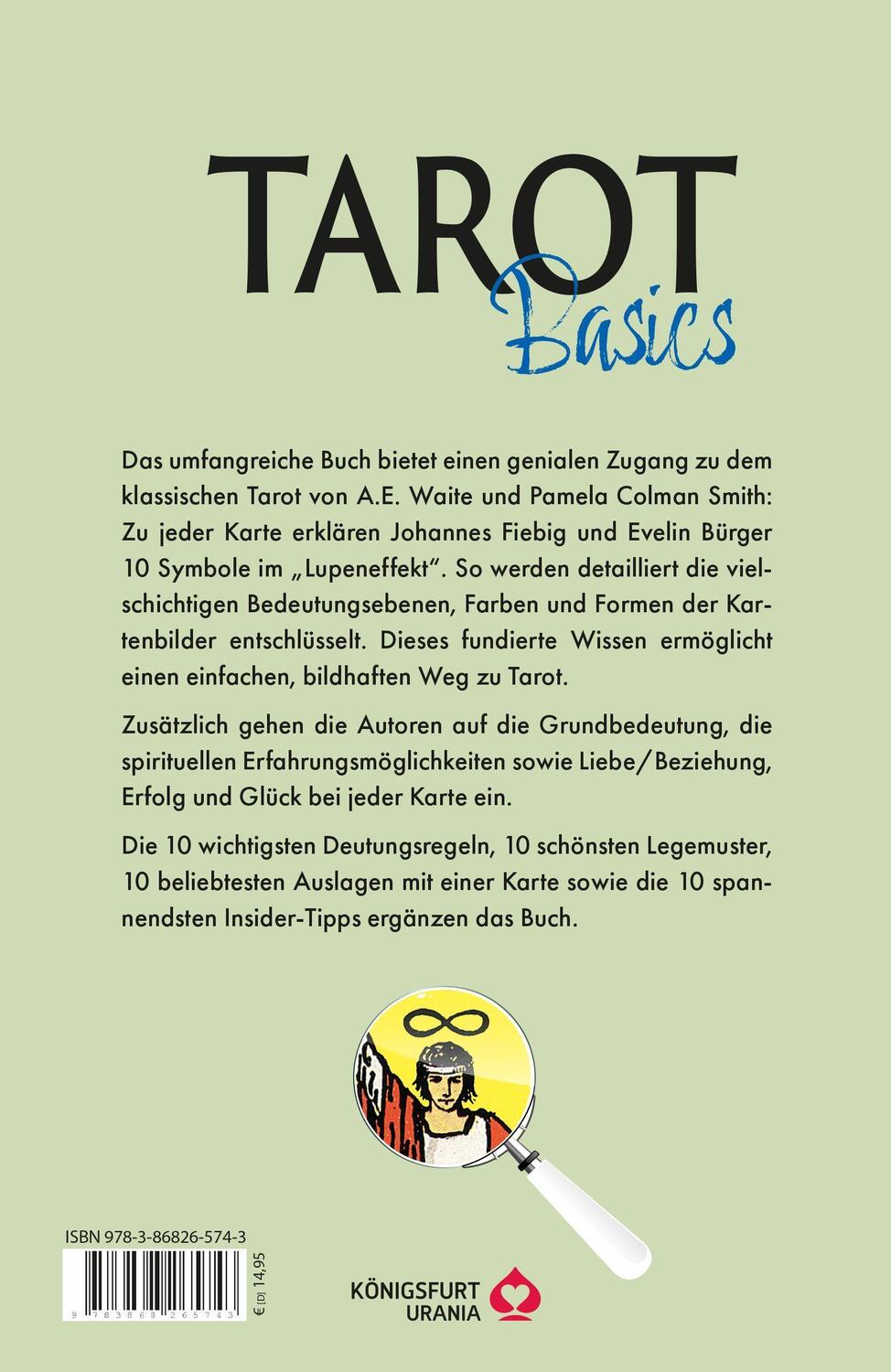 Bild: 9783868265743 | Tarot Basics Waite | Symbole Schlüsselbegriffe Deutungen | Taschenbuch
