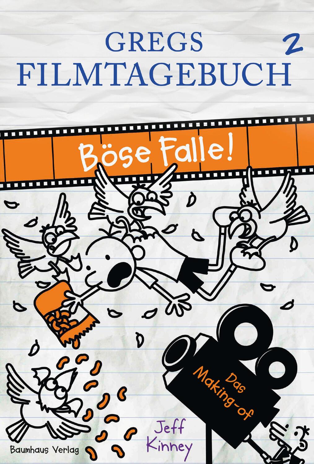 Cover: 9783833936579 | Gregs Filmtagebuch 2 - Böse Falle! | Das Making-of | Jeff Kinney