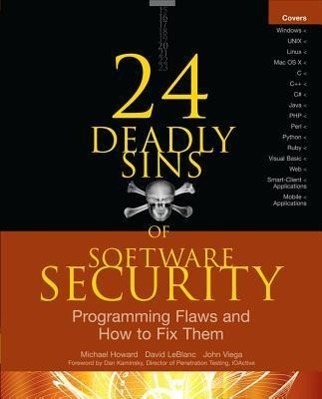 Cover: 9780071626750 | 24 Deadly Sins of Software Security: Programming Flaws and How to...