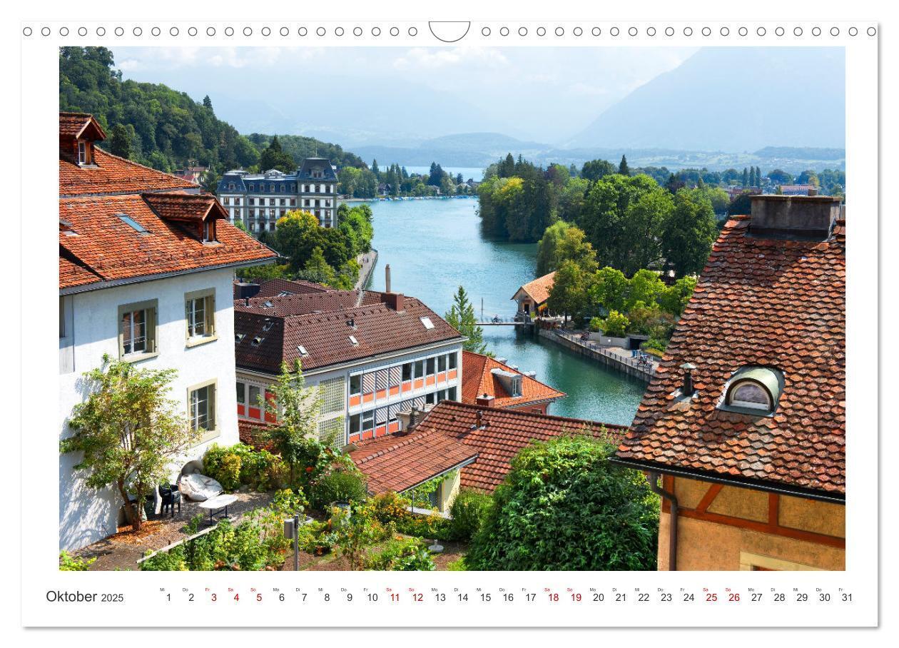 Bild: 9783457186688 | Malerisches Thun (Wandkalender 2025 DIN A3 quer), CALVENDO...