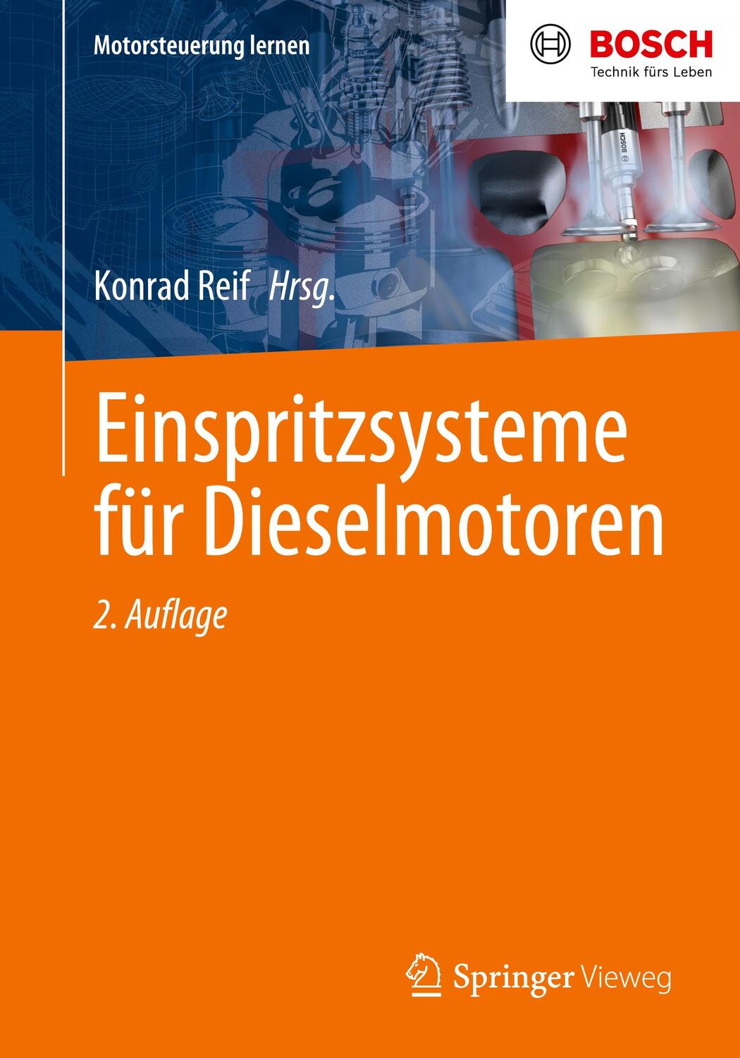 Cover: 9783658387242 | Einspritzsysteme für Dieselmotoren | Konrad Reif | Taschenbuch | xii