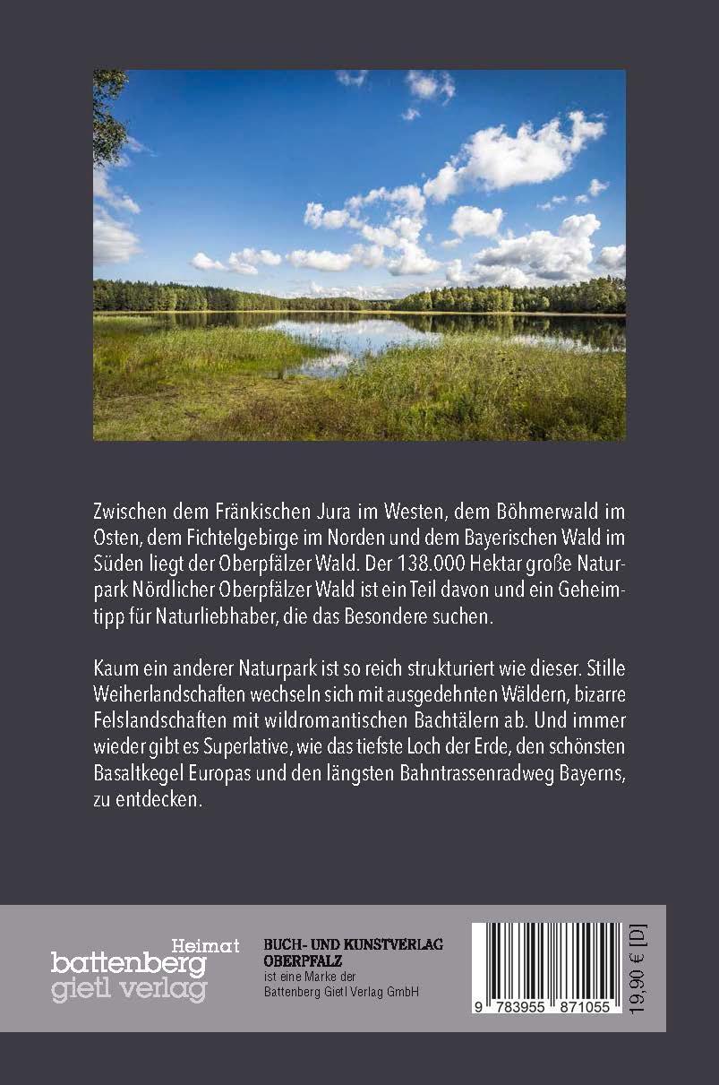 Rückseite: 9783955871055 | Nördlicher Oberpfälzer Wald | Offizieller Führer für den Naturpark