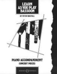 Cover: 9780851620572 | Learn As You Play Bassoon | Peter Wastall | Broschüre | 20 S. | 1997