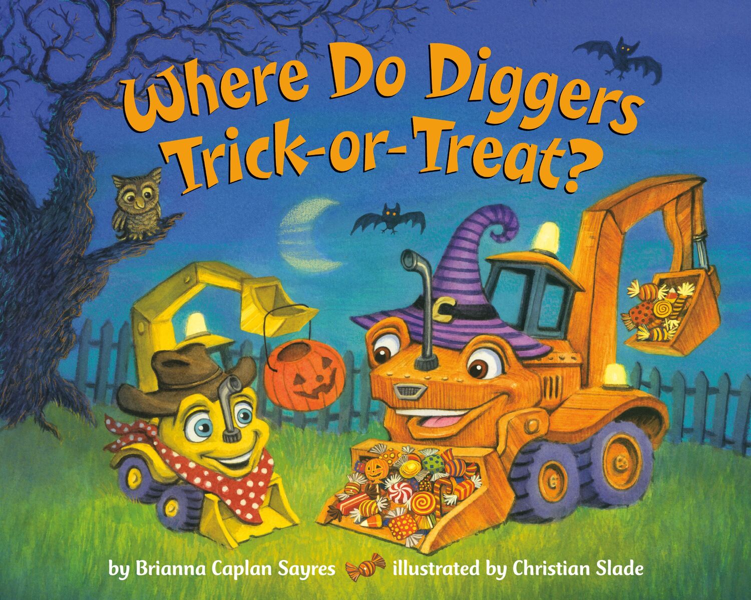 Cover: 9780593647707 | Where Do Diggers Trick-or-Treat? | Brianna Caplan Sayres | Taschenbuch