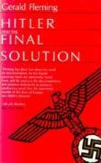 Cover: 9780520060227 | Hitler and the Final Solution | Gerald Fleming | Taschenbuch | 1987