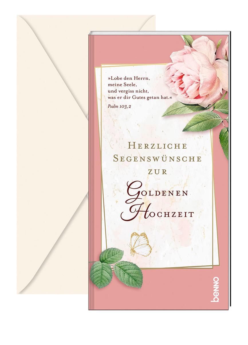 Cover: 9783746265384 | Herzliche Segenswünsche zur Goldenen Hochzeit | Taschenbuch | 12 S.