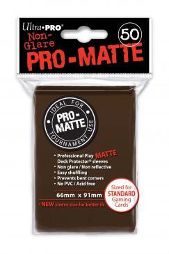 Cover: 74427841898 | Brown Pro-Matte Sleeves (50) | Ultra Pro Neu | EAN 74427841898