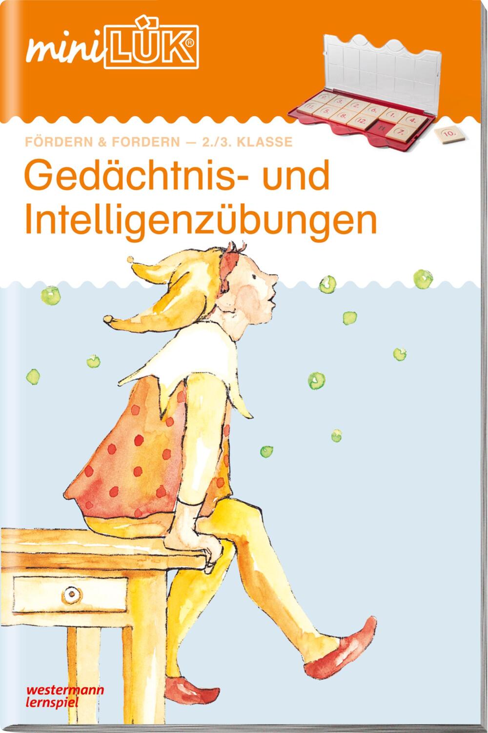 Cover: 9783894143350 | miniLÜK. Gedächtnis- und Intelligenzübungen 1 | Taschenbuch | mini LÜK