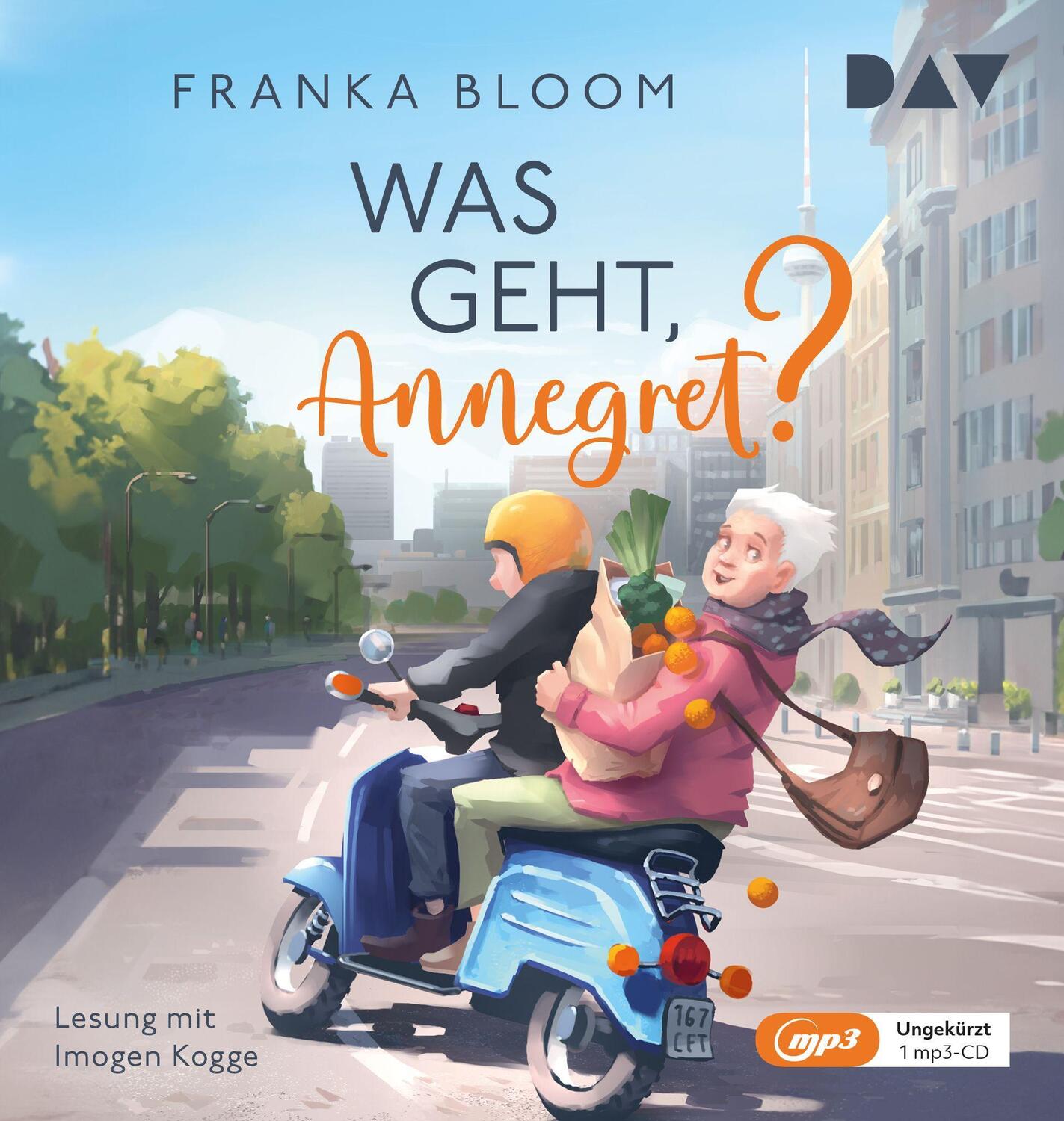 Cover: 9783742432070 | Was geht, Annegret? | Ungekürzte Lesung mit Imogen Kogge | Bloom | MP3